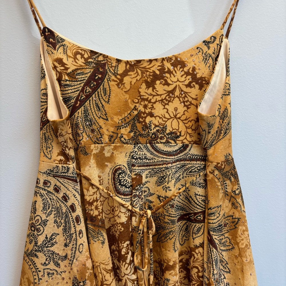 Y2K Vintage Tank Top Gemini XL Babydoll asymmetrical hem - Picture 8 of 10
